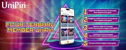 Fitur Terbaru untuk Member UniPin